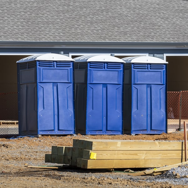 how do you ensure the porta potties are secure and safe from vandalism during an event in Spring Glen